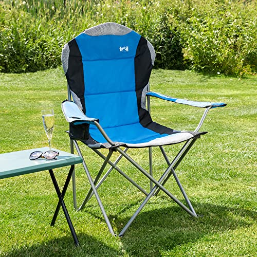 2-Pack Trail High Back Folding Camping Chairs with Cup Holder