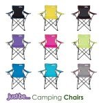Foldable Camping Chair for Adults and Kids - Dark Pink