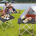 Portable Aluminum Camping Table for Outdoor Activities