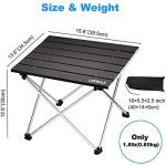Portable Aluminum Camping Table for Outdoor Activities