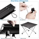 Portable Aluminum Camping Table for Outdoor Activities