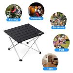 Portable Aluminum Camping Table for Outdoor Activities