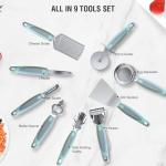 9-Piece Stainless Steel Kitchen Gadget Set