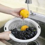 QiMH Collapsible 5 Quart Colander and Strainer