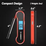 Instant Read Meat Thermometer - Fast and Precise