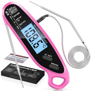 Vuwwey Instant Read Dual Probe Meat Thermometer