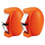 Stainless Steel Egg Shell Opener - 2 Pack