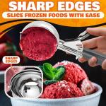 Stainless Steel Trigger Ice Cream Scoop 4oz