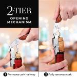 Zulay 3-in-1 Wine Opener with Cutter