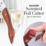 Zulay 3-in-1 Wine Opener with Cutter