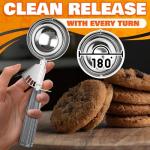 Stainless Steel Trigger Ice Cream Scoop 4oz