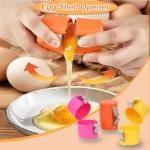 3-Piece Egg Cracking and Peeling Tool Set