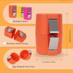 3-Piece Egg Cracking and Peeling Tool Set