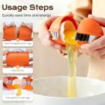 Stainless Steel Egg Shell Opener - 2 Pack