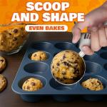 Stainless Steel Trigger Ice Cream Scoop 4oz