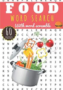 Food Word Search Puzzle Book for All Ages