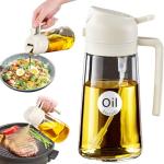 16oz Glass Olive Oil Dispenser Spray Bottle