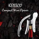 Keissco Compact Vertical Lever Corkscrew with Foil Cutter