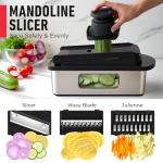 Mueller 8-Blade Stainless Steel Kitchen Chopper