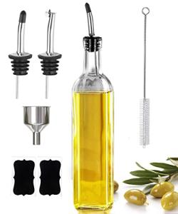 17oz Olive Oil Dispenser with Stainless Steel Spout