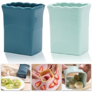 Tulobi 2-Piece Mini Fruit Slicer Set