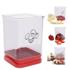 Stainless Steel Fruit Slicer for Quick Cuts