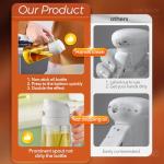 16oz Glass Olive Oil Dispenser Spray Bottle