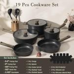 Astercook Non-Stick 19-Piece Cookware Set