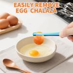3-Piece Chalaza Remover Set, Stainless Steel Kitchen Tool