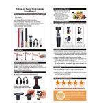 4-Piece Wine Tool Set with Bottle Opener