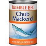 Bumble Bee Chub Mackerel in 15 oz Can