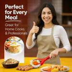 ZONZEST 2-Pack Non-Stick Egg Spatulas