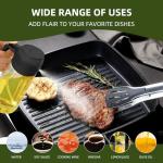 Oil Dispenser Spray Bottle with Brush, 16oz