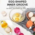 3-Piece Stainless Steel Egg Cracker Tool Set