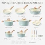 CAROTE 21-Piece Nonstick Cookware Set