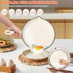 Nonstick Enameled Cast Iron Cookware Set - 7 Pieces