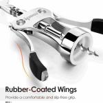 IPOW Heavy-Duty Wing Corkscrew Wine Opener
