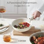 CAROTE 11-Piece Cookware Set with Detachable Handles