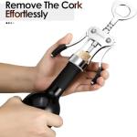 IPOW Heavy-Duty Wing Corkscrew Wine Opener