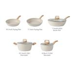 16-Piece Nonstick Pots and Pans Cookware Set
