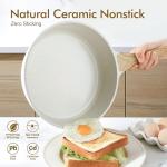 SENSARTE 13-Piece Nonstick Ceramic Cookware Set