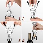 IPOW Heavy-Duty Wing Corkscrew Wine Opener