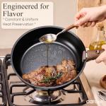 19-Piece Non-Stick Cookware Set with Detachable Handles