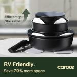 Carote 17-Piece Non-Stick Ceramic Cookware Set