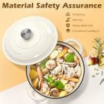 Umite Chef Enameled Cast Iron Cocotte Set