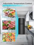 BLACK + DECKER 10 Cu. Ft. Top Mount Fridge