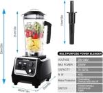 High-Speed 2200W Professional Countertop Blender