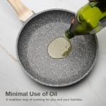 26 cm Nonstick Induction Frying Pan with Lid