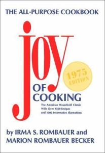 Joy of Cooking, 1975 Edition by Irma Rombauer