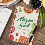 Full-Color A5 Recipe Book with Spiral Binding